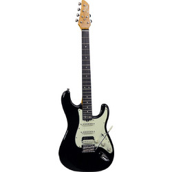 Eko Guitars Aire V-NOS Ηλεκτρική Κιθάρα ST Style με HSS Μαγνήτες Black