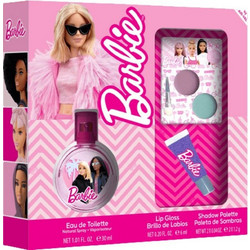 Air Val Barbie Eau de Toilette 30ml + Lipgloss + Eyeshadow