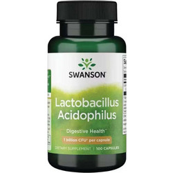 Swanson Lactobacillus Acidophilus Προβιοτικά 100 Κάψουλες