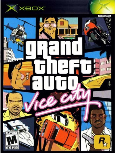 Grand Theft Auto Vice City Used XBOX