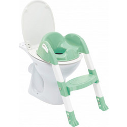 Thermobaby Kidyloo Παιδικό Κάθισμα Τουαλέτας με Σκαλοπάτι & Χερούλια Πράσινο Mint