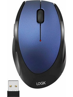 Logik LWLMBL23 Ασύρματο Ποντίκι Blue
