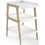 PoliHome Tsuga Σκληρή Αλλαξιέρα Μωρού Ξύλινη 75x58cm Λευκή