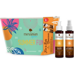 Messinian Spa SUnscreen SPF30 100ml + Deep Tanning Oil SPF15 100ml