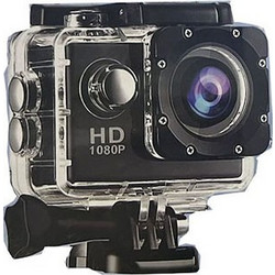 Andowl Q-K777 Action Camera HD με Οθόνη 2" Μαύρη