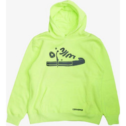 Converse Παιδικό Φούτερ με Κουκούλα Lime 961829-E19