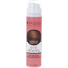 Tassel Bye Roots Spray Light Chestnut Βαφής Μαλλιών 75ml