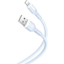 XO NB212 USB-A to Lightning Cable 1m Light Blue
