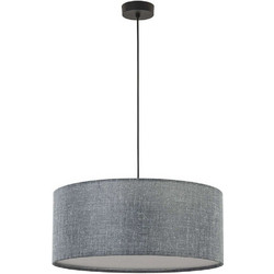 TK Lighting Earth Κρεμαστό Φωτιστικό Οροφής Μονόφωτο E27 Γκρι 4654