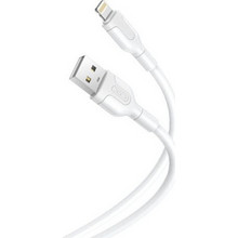 XO NB212 USB-A to Lightning Cable 1m White 6920680827848