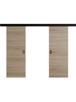 PoliHome Werdi Πόρτα Εσωτερική Συρόμενη Laminate Φυσική 172x205cm WERDI-SONOMA-172