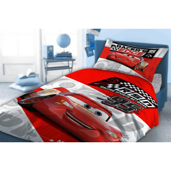 Dimcol Σετ Παιδικά Σεντόνια Μονά Βαμβακερά 160x240 Cars 774 2τμχ