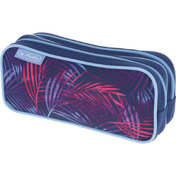 Herlitz Tropical Chill Κασετίνα Βαρελάκι με 2 Θήκες 50046447-A