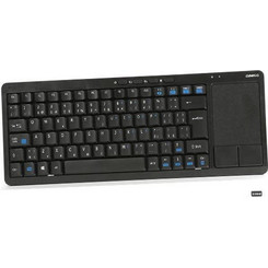 Omega OKB004B Ασύρματο Πληκτρολόγιο με TouchPad US