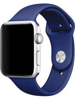 Goospery Mercury Λουράκι Σιλικόνης Navy Blue (Apple Watch 38 / 40 / 41mm)