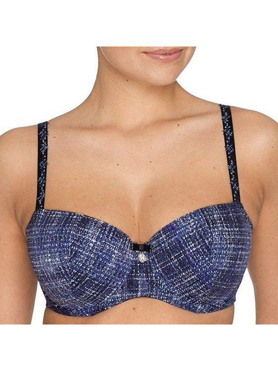 Primadonna Σουτιέν Balconette Push Up με Μπανέλα Navy Μπλε 0241402