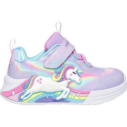 Skechers Unicorn Παιδικά Sneakers με Φωτάκια Μωβ 302298N-LVMT
