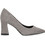 Tamaris Γόβες Suede με Χοντρό Ψηλό Τακούνι Γκρι 1-22427-43-204