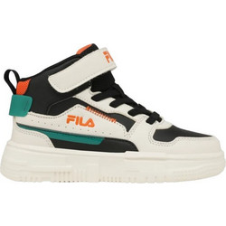 Fila Memory Ayo 3V Παιδικά Sneakers Μποτάκια Λευκά Μαύρα 7YF43001-015