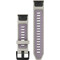 Garmin QuickFit 20 Λουράκι Σιλικόνης Fog Gray / Lavender (Garmin Fenix 5S / 5S Plus / 6S / 6S Pro / 7S / 7S Pro)