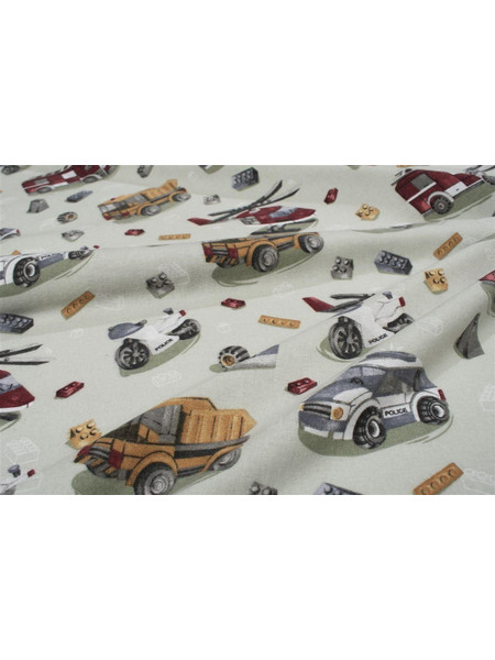 Dimcol Toys 47 Βρεφικό Σεντόνι Λίκνου Φανελένιο 80x110 Olive