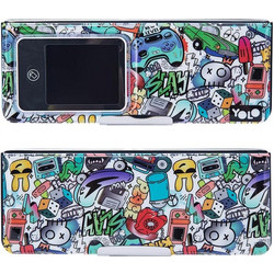 Yolo Κασετίνα Retro LCD Boy's Graffiti Κασετίνα Μαύρη 11600
