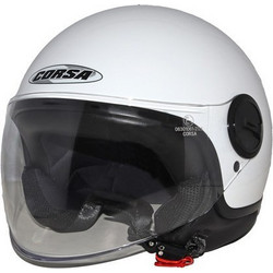 Corsa CX82 White Κράνος Μηχανής Jet 1000gr
