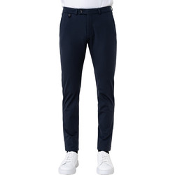 Bugatti Ανδρικό Παντελόνι Chino Κανονική Εφαρμογή Navy Μπλε 4096-56807A
