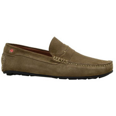 Robinson Ανδρικά Μοκασίνια Loafers Καστόρινα Εκρού 72870