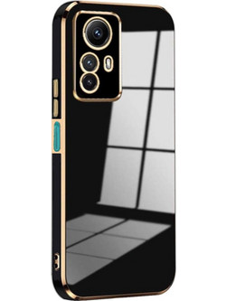 Bodycell Gold Plated Back Cover Black (Xiaomi Redmi Note 12S)