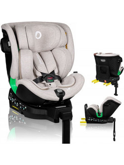 Lionelo Harmony Κάθισμα Αυτοκινήτου i-Size 0-36kg ISOfix Beige Sand