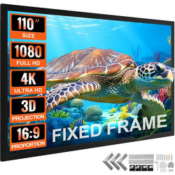 Vevor TYPM110YC16-9LHJKV0 Οθόνη Προβολής Projector Τοίχου 16:9 243x136cm / 110"