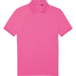 B&C Collection Ανδρική Μπλούζα Polo Κοντομάνικη Φούξια PU428