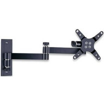 Techly ICA-LCD 104BK Βάση Τηλεόρασης Τοίχου Περιστρεφόμενη με Βραχίονα 13"-30" έως 15kg