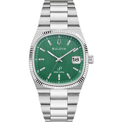 Bulova Super Seville Precisionist Ανδρικό Ρολόι με Ασημί Μεταλλικό Μπρασελέ 96B439