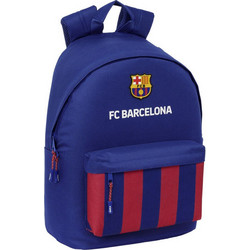 Safta F.C Barcelona Σχολική Τσάντα Πλάτης Δημοτικού Navy Μπλε Μπορντό 612429819