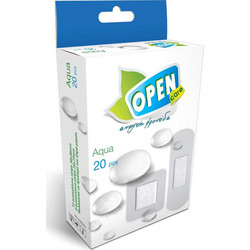 Open Care Aqua Aqua Αδιάβροχα Αυτοκόλλητα Επιθέματα σε 2 Μεγέθη 20τμχ