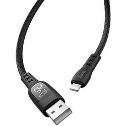 Hoco S6 Braided USB-A to Lightning Cable 1.2m Black HC-S6L