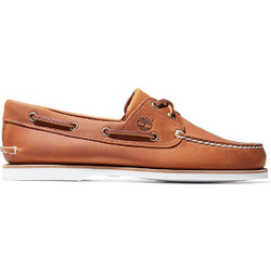 Timberland Classic Boat 2 Eye Ανδρικά Μοκασίνια Boat Shoes Δερμάτινα Ταμπά TB0A43V9877