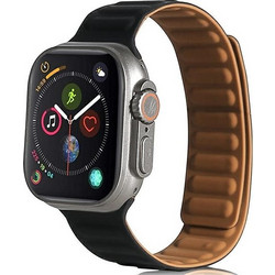 Beline Magnetic Λουράκι Σιλικόνης Black (Apple Watch 38 / 40 / 41mm)