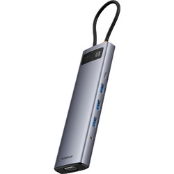 Baseus Metal Gleam 11in1 USB-C Docking Station με HDMI 4K Ethernet