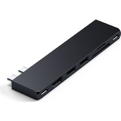 Satechi Pro Dual USB-C Docking Station με HDMI 4K Black
