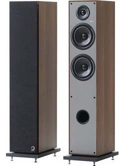 Elipson Horus 11F Ζεύγος Ηχείων Hi-Fi Δαπέδου 120W 2.5 Δρόμων Noyer