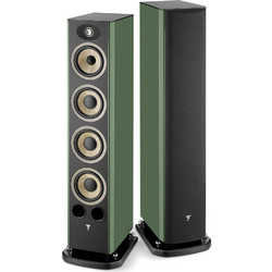Focal Aria Evo X No3 Ζεύγος Ηχείων Hi-Fi Δαπέδου 300W 3 Δρόμων Moss Green High Gloss