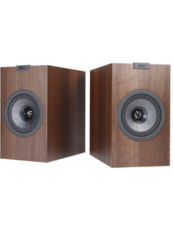 KEF Q150 Ζεύγος Ηχείων Hi-Fi Βιβλιοθήκης 100W 2 Δρόμων Walnut