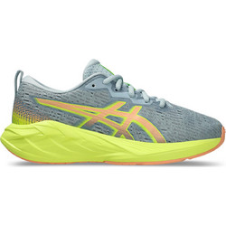 ASICS Novablast 4 Παιδικά Αθλητικά Παπούτσια για Τρέξιμο Γκρι Lime 1014A317-020