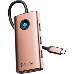 Orico PW11-6PR-RG-EP USB-C Docking Station με HDMI 4K PD