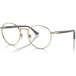Persol PO1008V 515 Ανδρικός Σκελετός Γυαλιών Οράσεως Μεταλλικός Χρυσός