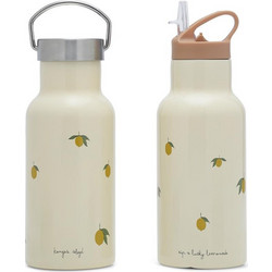 Konges Slojd Lemon Παιδικό Παγούρι Θερμός Ανοξείδωτο BPA Free Μπεζ 350ml