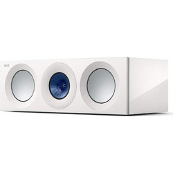 KEF Reference 2C Center Meta Ηχείο Hi-Fi Κεντρικό 3 Δρόμων High Gloss White Blue
